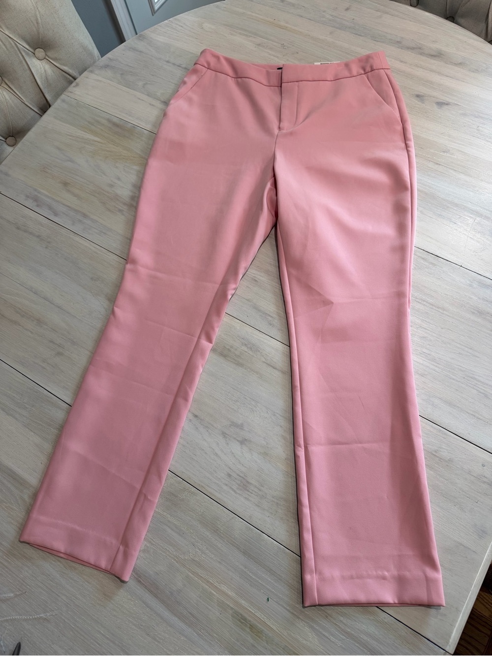 INC International Concepts Pink Tailored Dress Pants and suit jacket with clasp